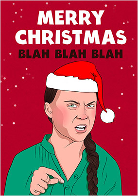 Christmas Blah Blah Blah Card