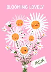 Tap to view Blooming Lovely Daisies Birthday Card