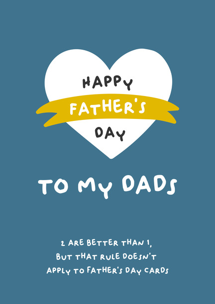 To my Dads Father's Day Card