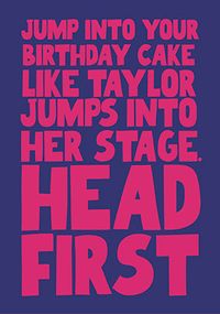 Tap to view Head First Music Birthday Card