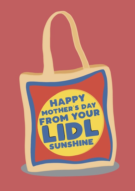 Lidl Bag of Sunshine Mother's Day Card