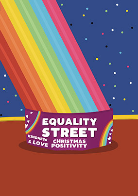 Equality Street Christmas Card