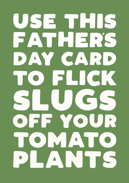 Flick Slugs Father's Day Cards