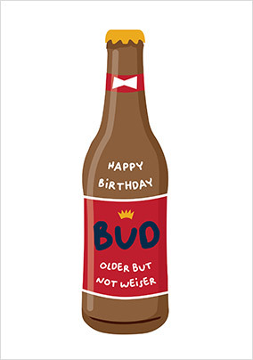 Birthday Bud Card