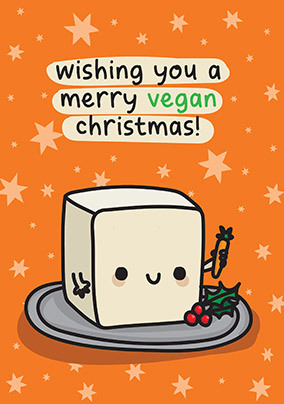 Merry Vegan Christmas Card