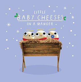 Baby Cheeses Christmas Card