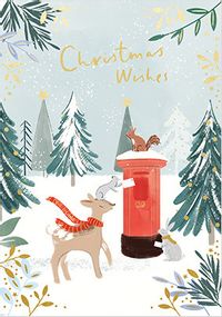Tap to view Christmas Wishes Forest Letterbox Card