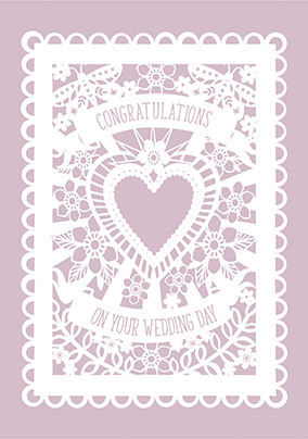 Congrats on your Wedding Card