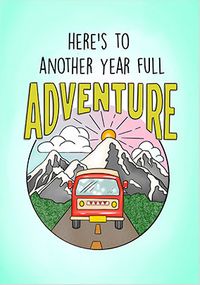 Tap to view Another Year Adventure Anniversary Card