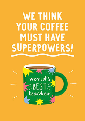 Super power Coffee Card