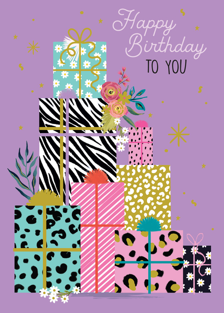 Happy Birthday to You Present Card