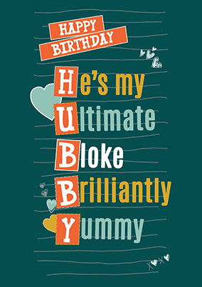 Ultimate Hubby Birthday Card