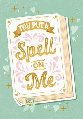 Put a Spell on Me Valentine's Day Card