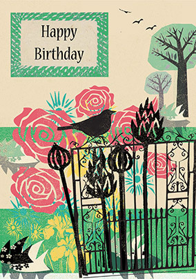 Scenic Park Birthday Card