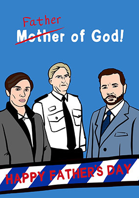 Father Of God Spoof Father's Day Card
