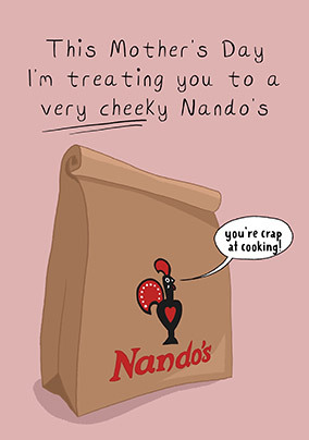 Treating You Mother's Day Card