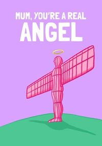 Tap to view Mum Real Angel Mother's Day Card