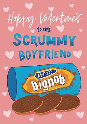 Scrummy BoyfriendValentine's Card