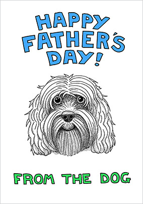 Father's Day From the Cockapoo Card
