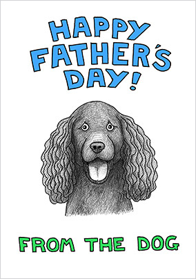 From the Spaniel Father's Day Card
