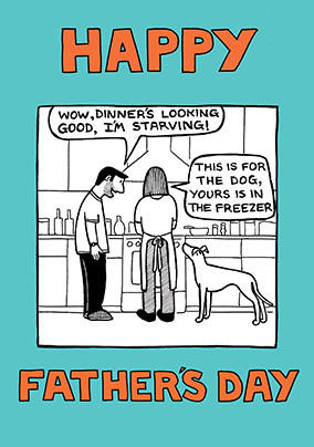 Dinner Father's Day Card