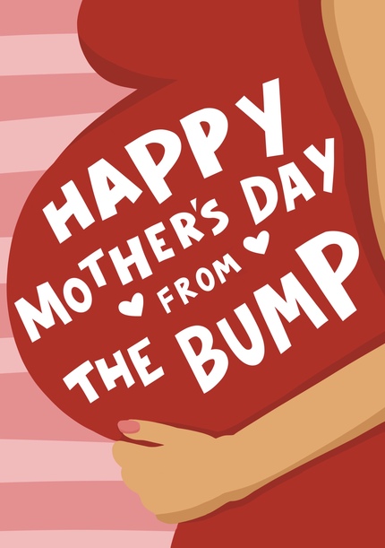 From the Bump Mother's Day Card