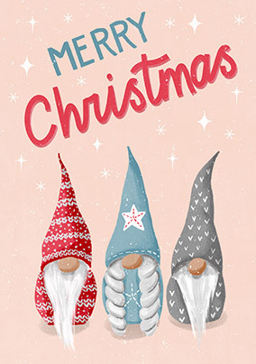 Christmas Gnomes Card