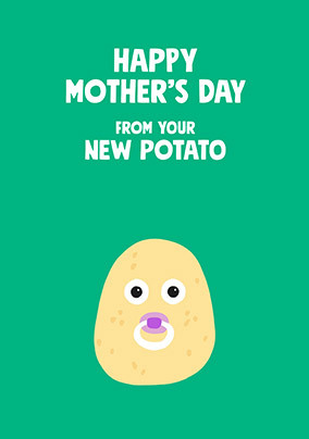 Mother's Day New Potato Card