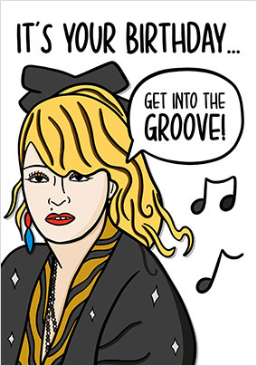 Birthday Groove Card