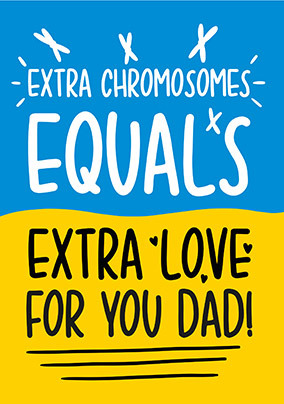 Extra Love For You Father's Day Card