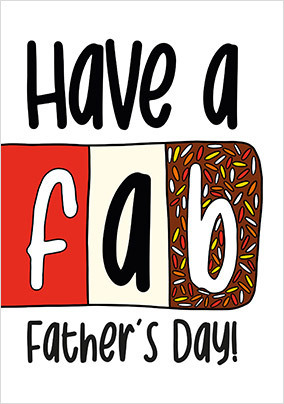 Fab Father's Day Card
