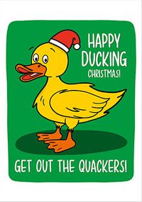 Tap to view Ducking Christmas Card
