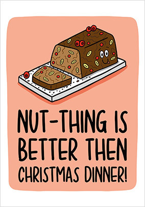 Nut-thing is Better Christmas Card