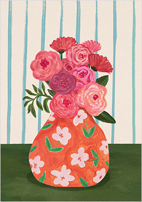 Flower Vase General Card
