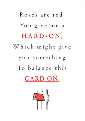 Balance Card Valentine's Day Card