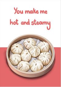 Tap to view Hot and Steamy Anniversary Pun Card