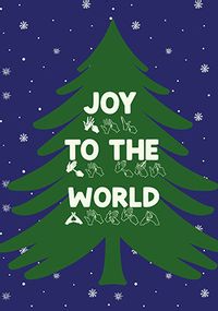 Tap to view Joy to the World Christmas Card