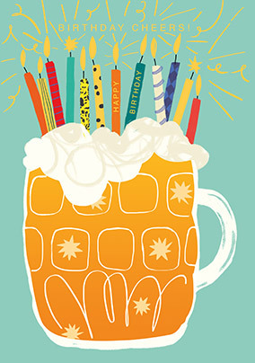 Birthday Cheers Card