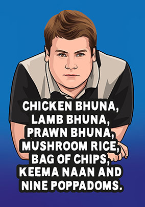 Smithy Gavin and Stacey Curry Order Spoof Card