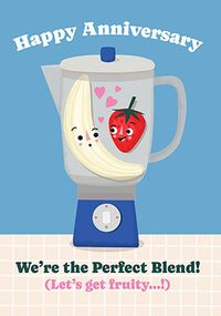 Tap to view We're the Perfect Blend Anniversary Card