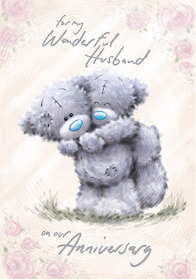 Me To You Husband Anniversary Card