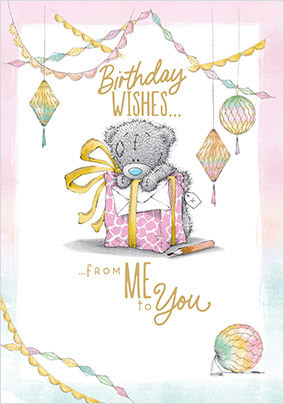 Me To You Birthday Wishes Card