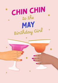 Tap to view Chin Chin May Birthday Card