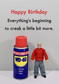 Tap to view Everything's Creaking Birthday Card