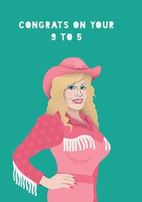 Tap to view Congrats on your 9 to 5 New Job card