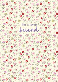 Tap to view Cath Kidston Lovely Friend Ditsy Floral Birthday Card