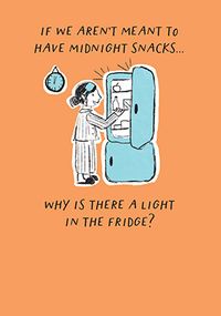 Tap to view Midnight Snacks Birthday Card