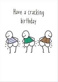 Tap to view Illustrated Have A Cracking Birthday Card