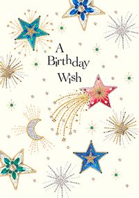 Tap to view A Birthday Wish Starry Card