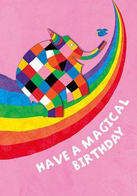 Tap to view Elmer Have a Magical Birthday Card